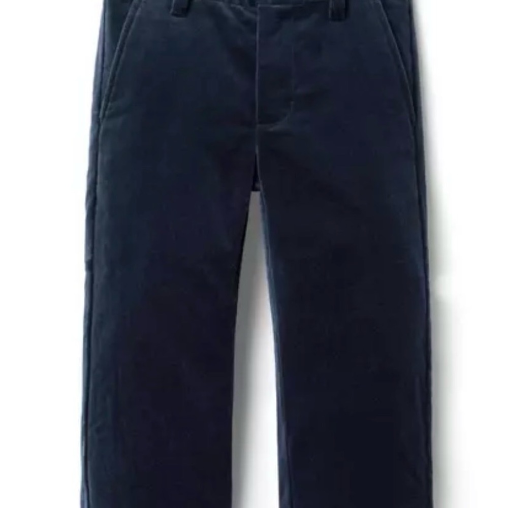 Janie and Jack Navy Corduroy Kids Pants